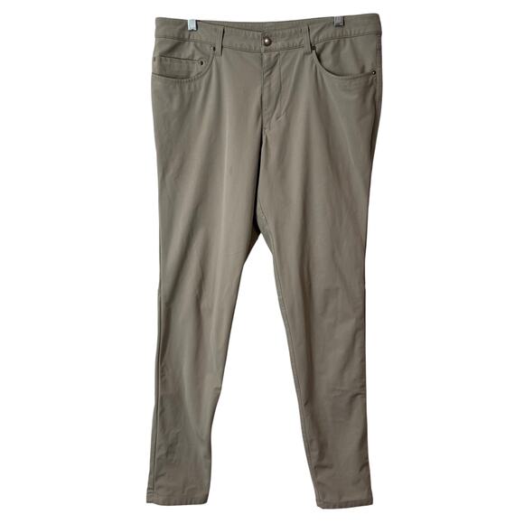 Lululemon Men's ABC Pant Skinny Dress Office Commuter Workwear Carbon Dust 34 - Picture 1 of 11